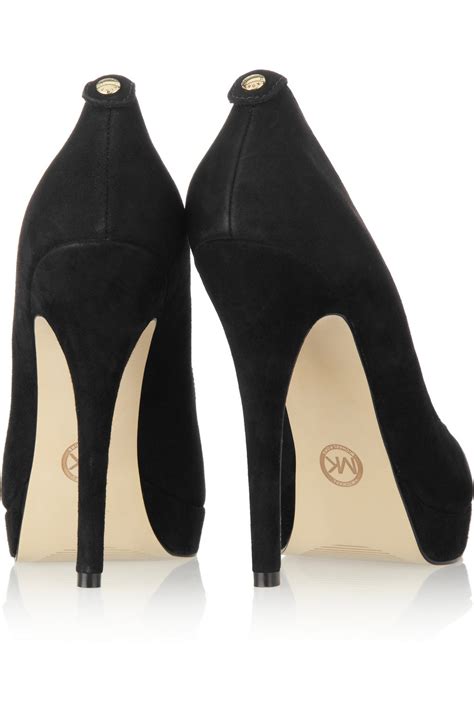 michael kors york pump|michael kors suede pump.